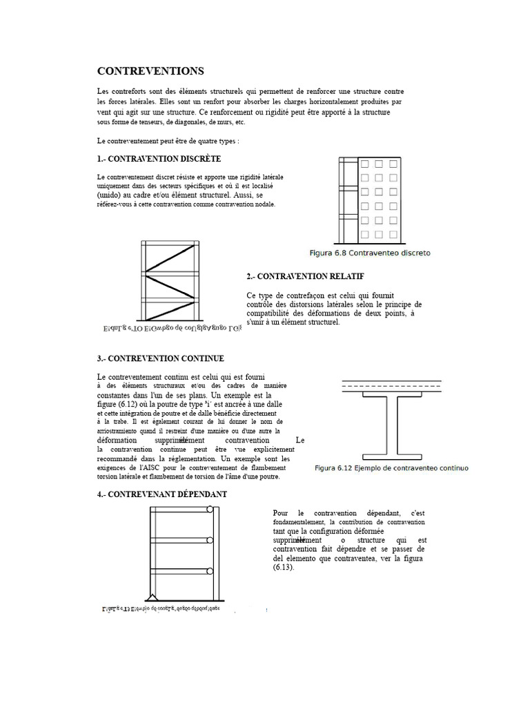 Contreventement par Croix de SaintAndré PDF Flambage Ingénierie — free download