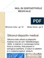 Siliconul in Dispozitive Medicale