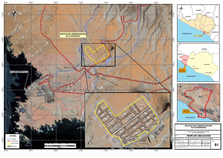 01 - Mapa de Ubicacion Alto Matarani | PDF