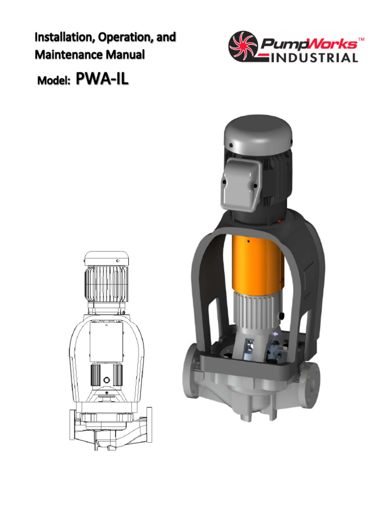 PWA-IL Pump Installation & Safety Guide | PDF | Pump | Valve