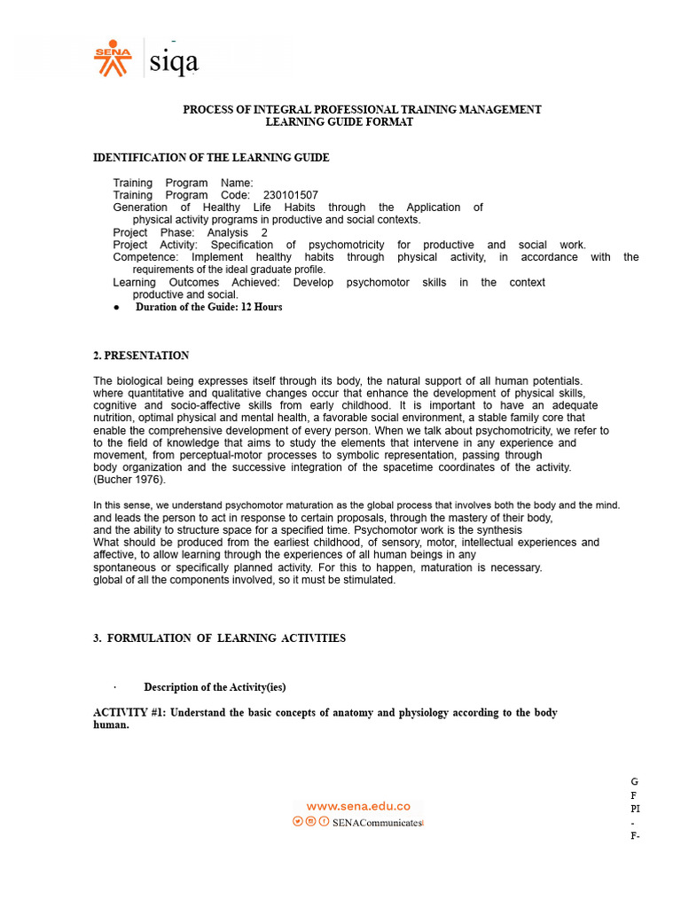Integral Training Management Guide | PDF | Muscle | Cardiac Muscle
