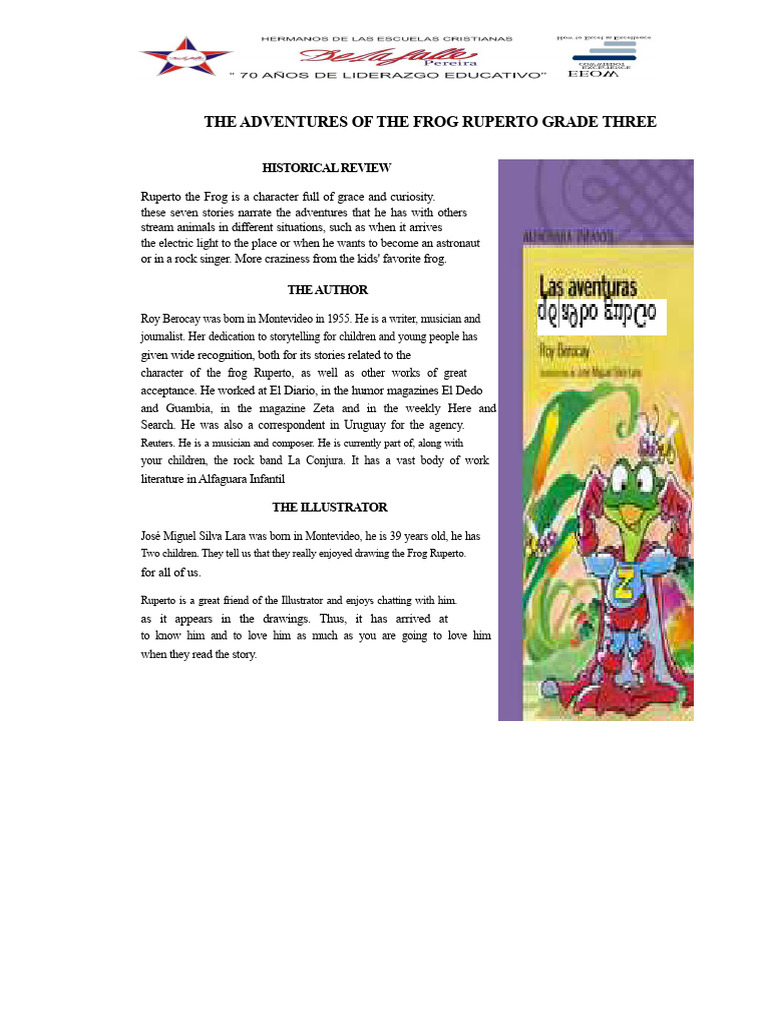 Ruperto the Frog: Fun Adventures for Kids | PDF