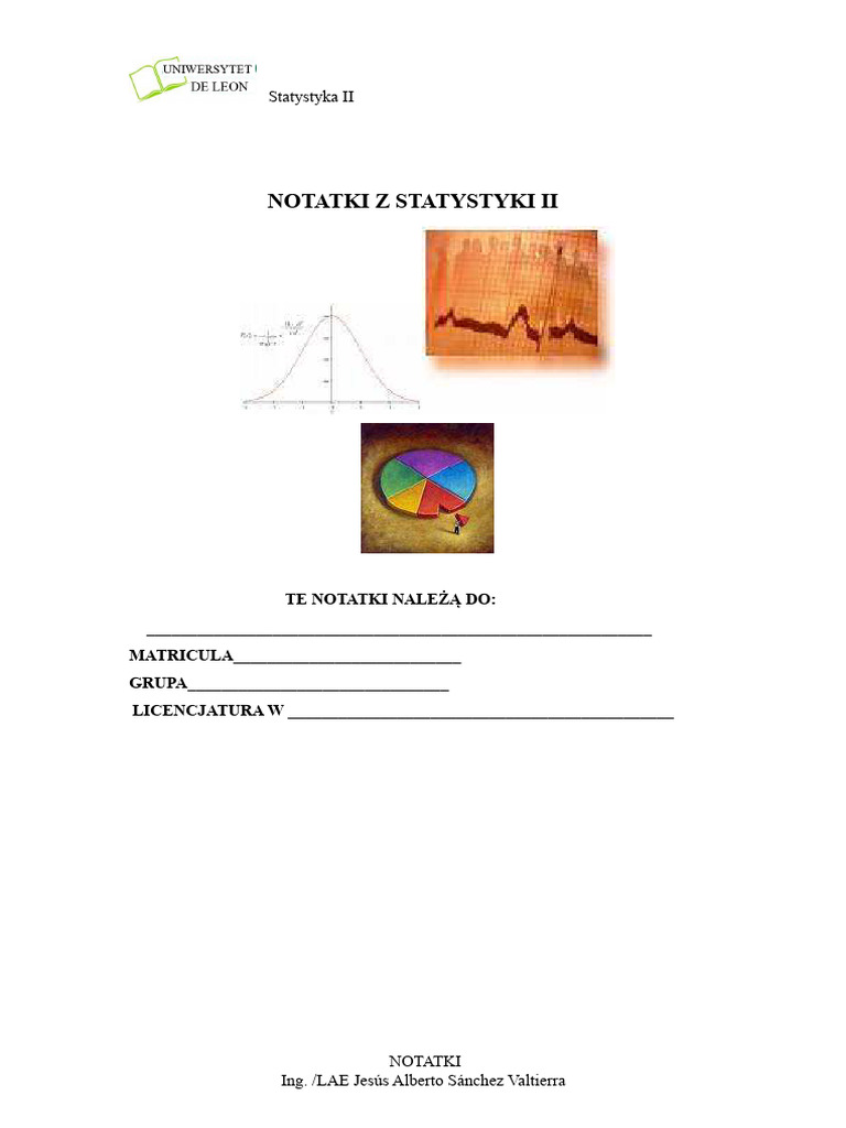 Statystyka Ii | PDF