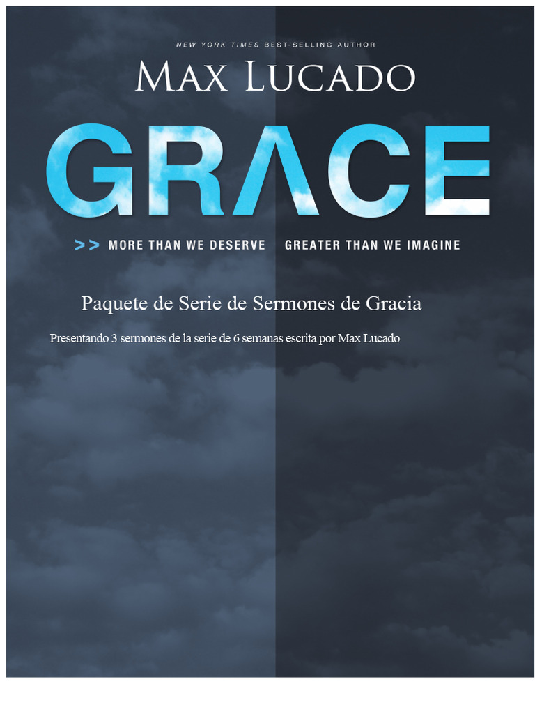 Sermones sobre la Gracia de Dios | PDF | Cristo (título) | Gracia divina