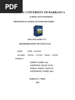 Gerber Method for Fat Determination | PDF | Milk | Chemistry
