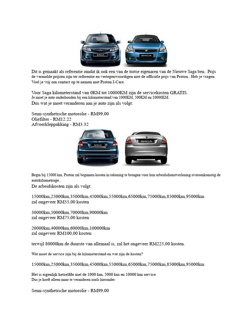 Proton Servicetips | PDF