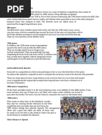 Starting Techniques for Track Races | PDF