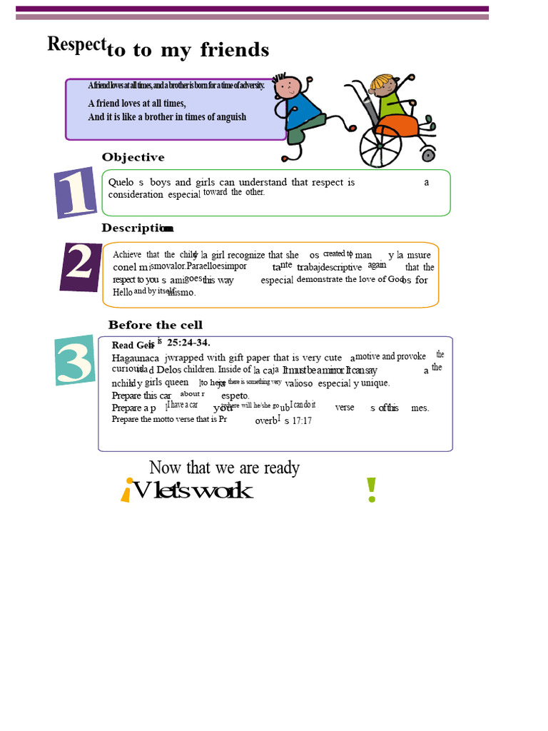Respect For My Friends | PDF