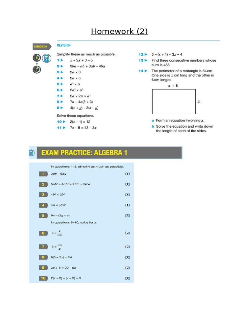 Homework | PDF