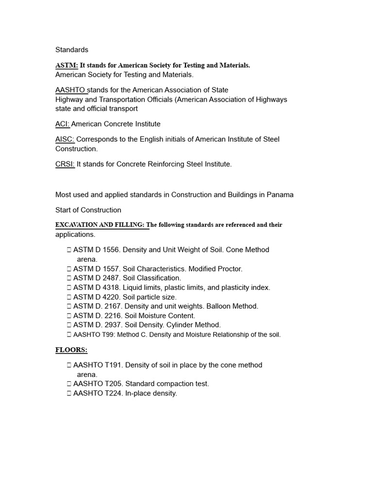 International Construction Standards | PDF | Concrete | Pipe (Fluid ...