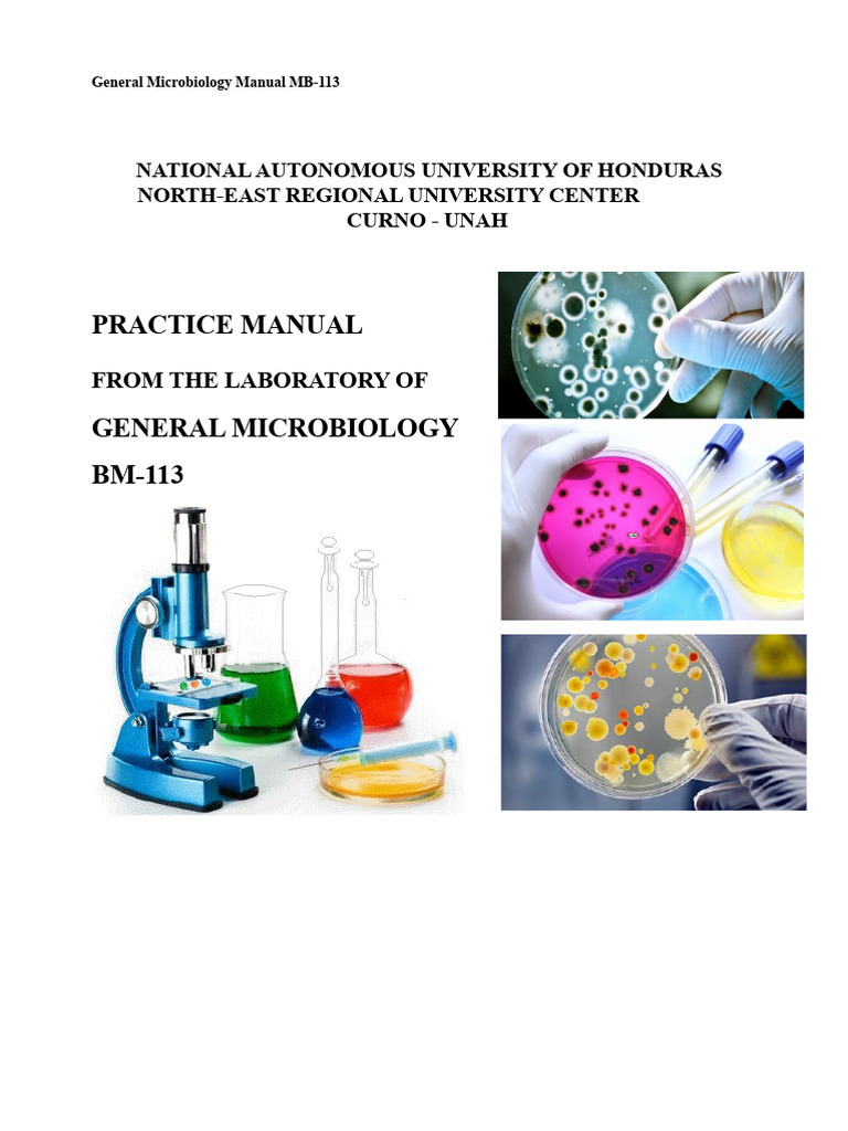 General Microbiology Lab Manual MB-113 | PDF | Staining