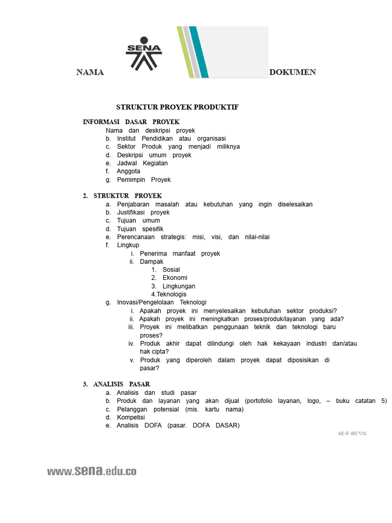 Proyek Produktif Struktur 2019 | PDF