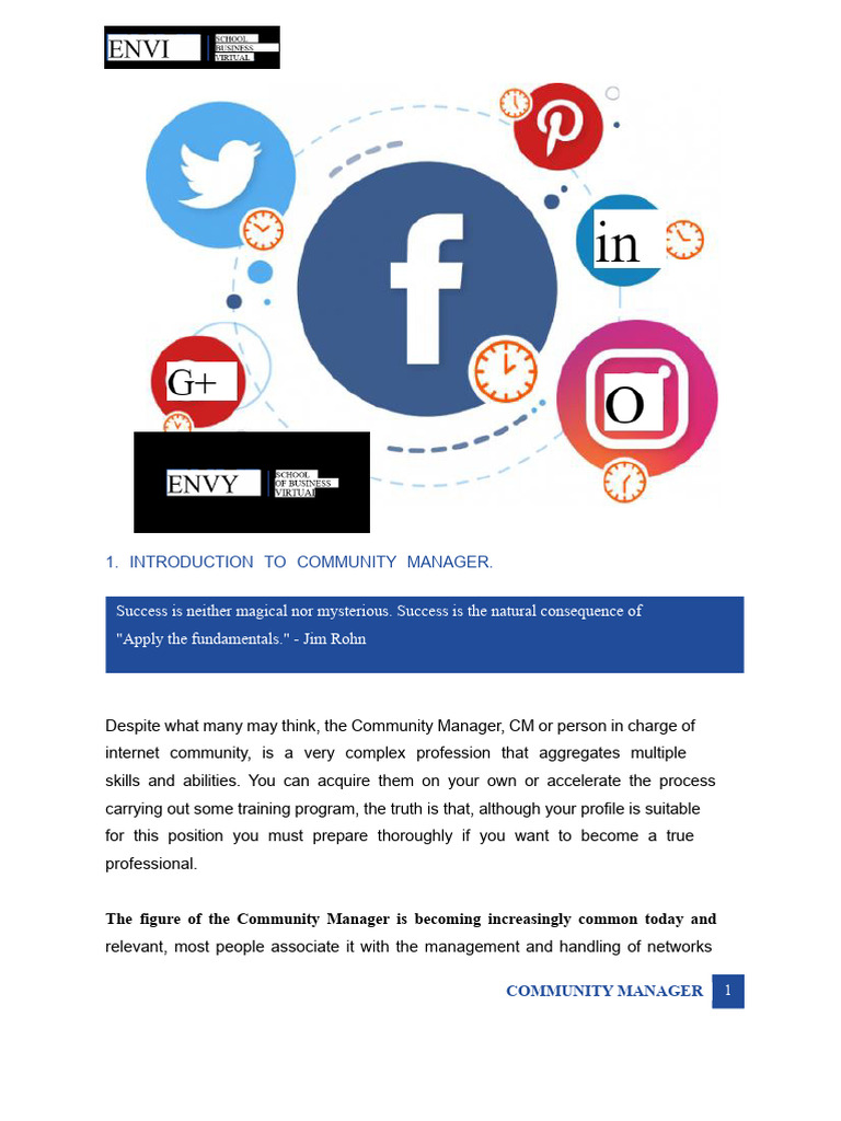 Community Manager Role and Skills Guide | PDF | Brand | Social Media