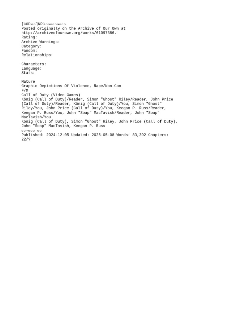 COD乙女) NPC皮下竟是金手指主角| PDF