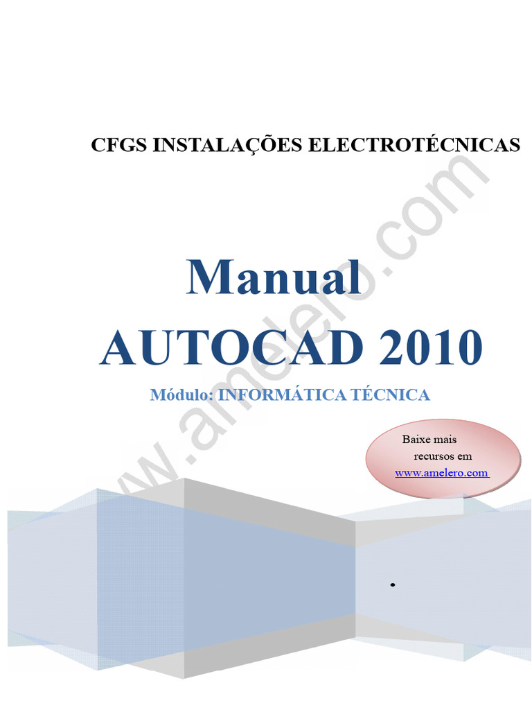 Tutorial Completo AutoCAD 2010 | PDF | Auto Cad | Informática