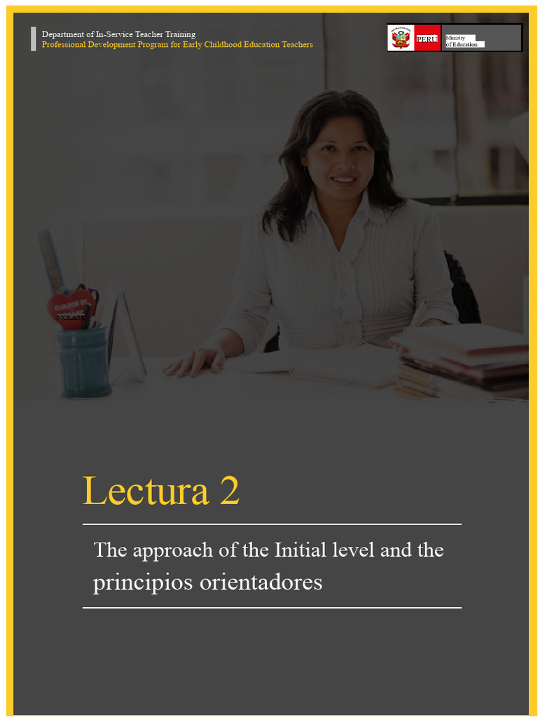 READING The Approach of The Initial Level and The Guiding Principles ...