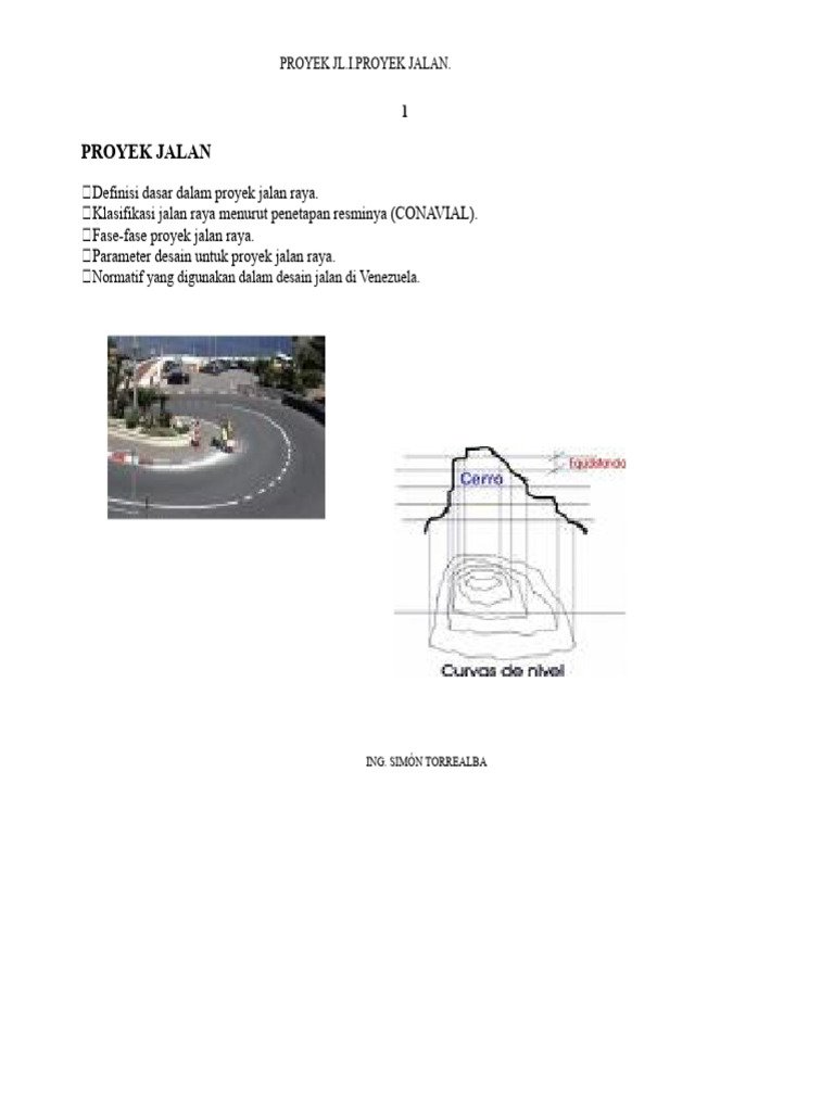 Panduan Proyek Jalan Raya di Venezuela | PDF