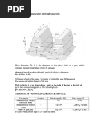 Basic Gear Terminology and Calculations | PDF | Gear | Wear