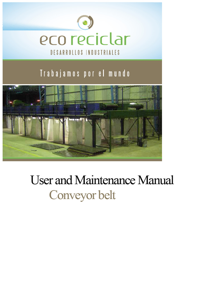 Conveyor Belt User & Maintenance Guide | PDF | Belt (Mechanical ...