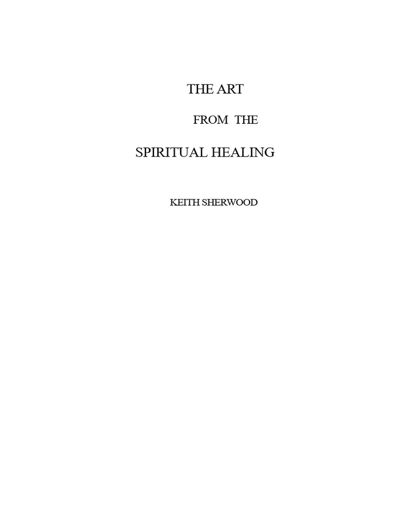 The Art of Spiritual Healing | PDF | Hermes Trismegistus | Plane ...