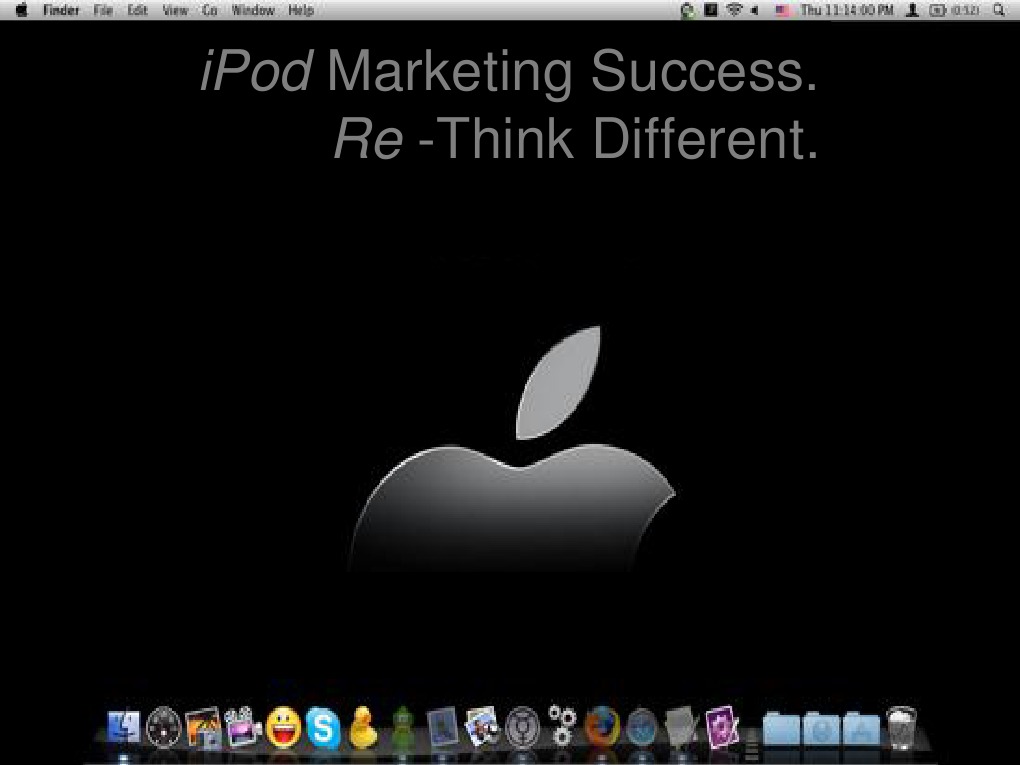 iPod Marketing Success Analysis | PDF | Apple Inc. | I Pod