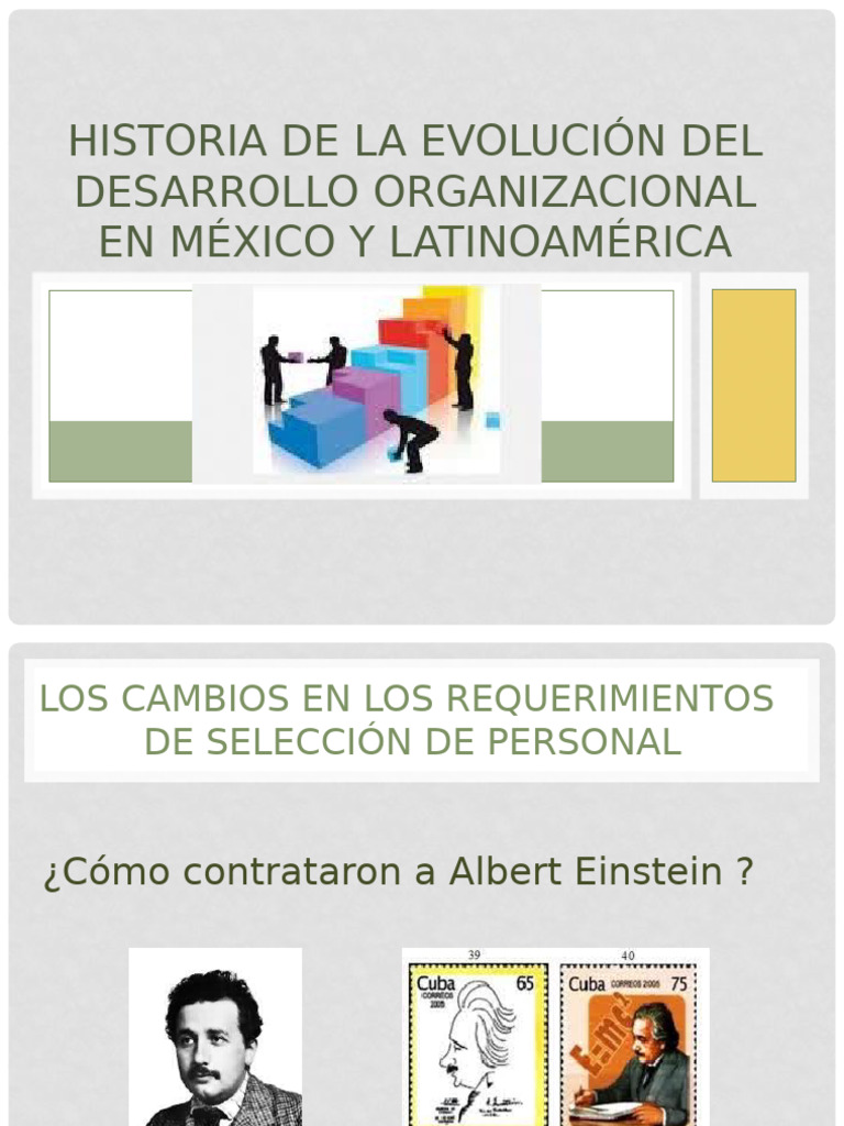 Evolución del Desarrollo Organizacional en México | PDF