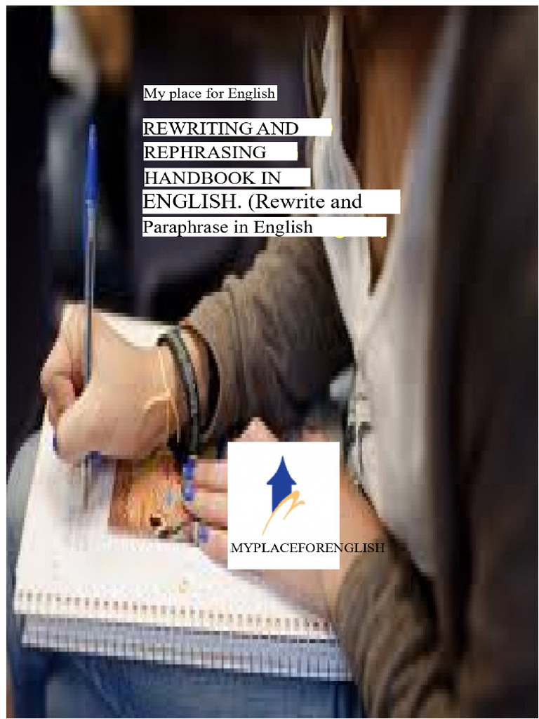 English Rewriting & Paraphrasing Guide | PDF | English Language ...