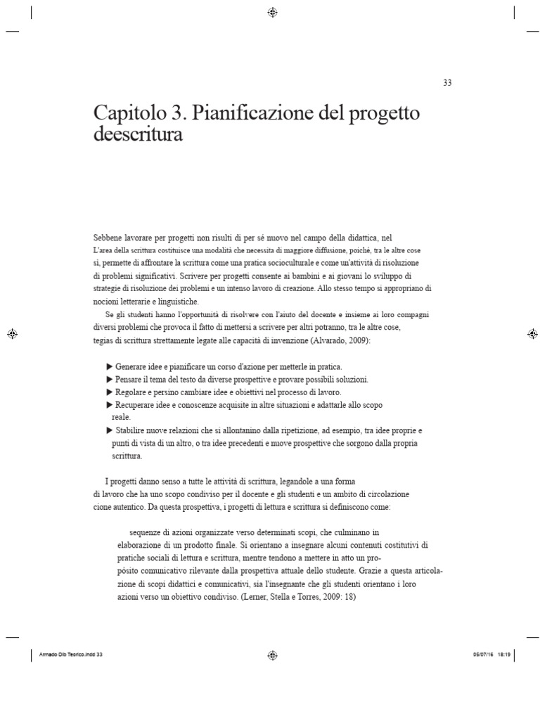 La Pianificazione Dei Progetti Di Scrittura | PDF