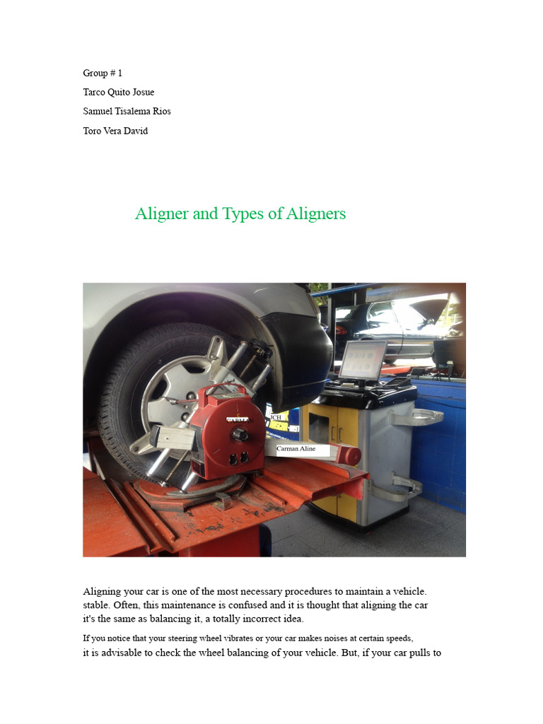 Car Alignment: Importance & Types Explained | PDF | Wheel | Cartesian ...