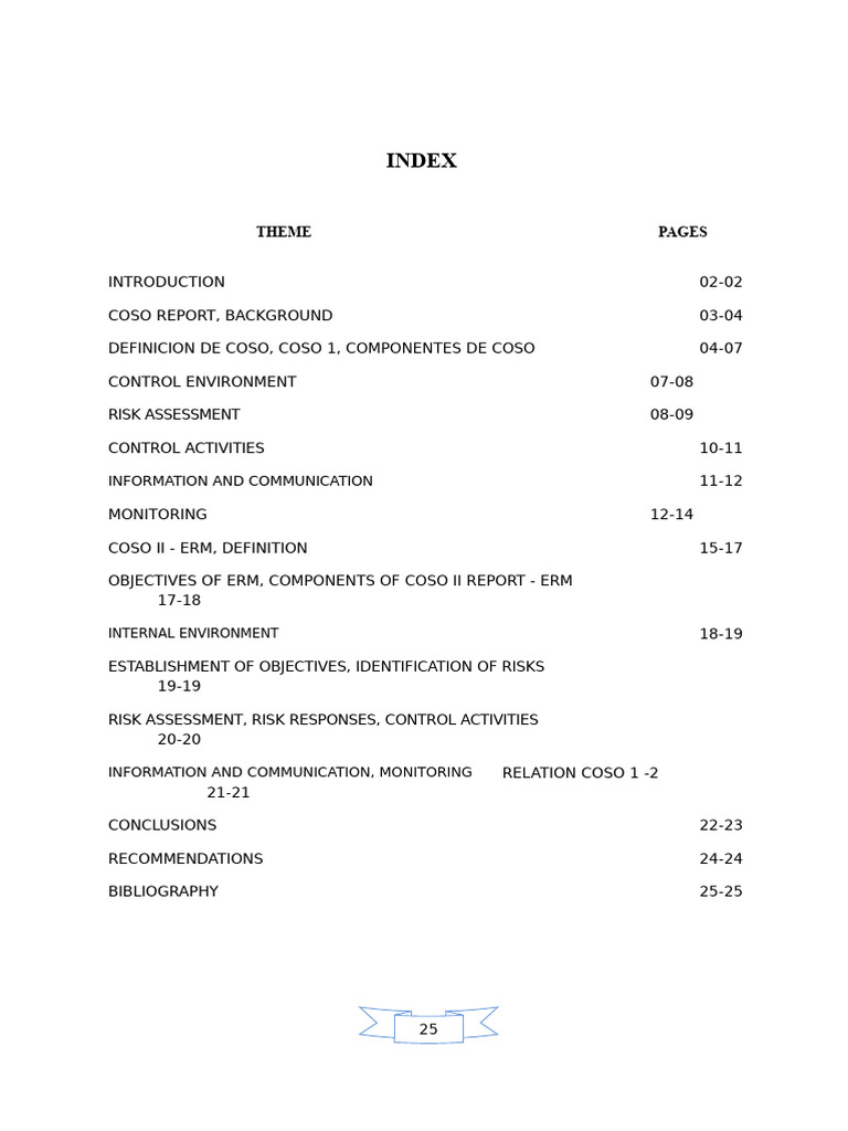 COSO Framework and ERM Overview | PDF | Internal Control | Risk