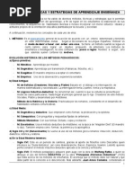 MÉTODOS, TÉCNICAS Y ESTRATEGIAS