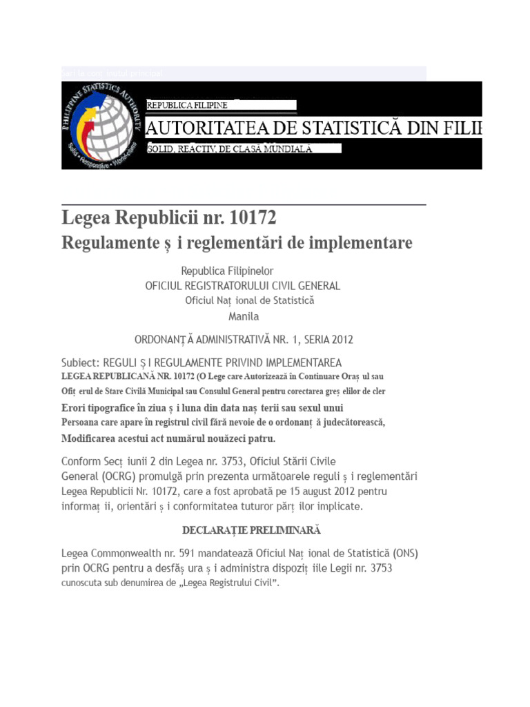 Ra 10172 | PDF