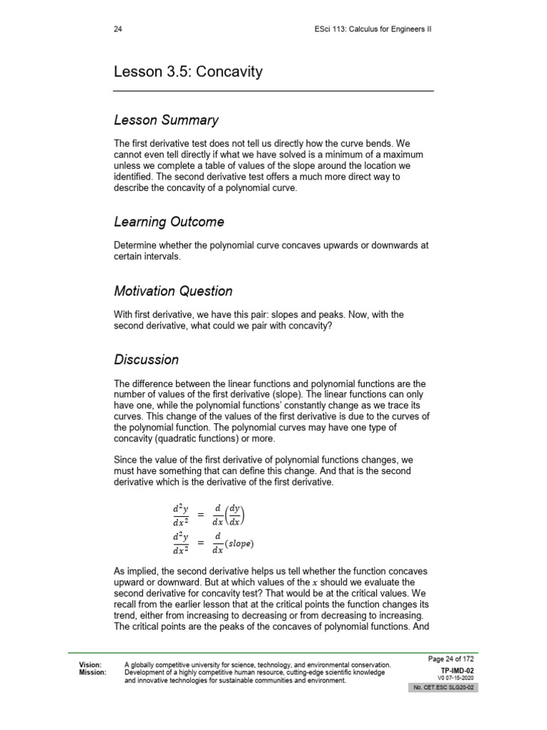 Understanding Polynomial Concavity | PDF | Derivative | Polynomial