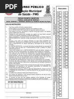 aux de serviços gerais