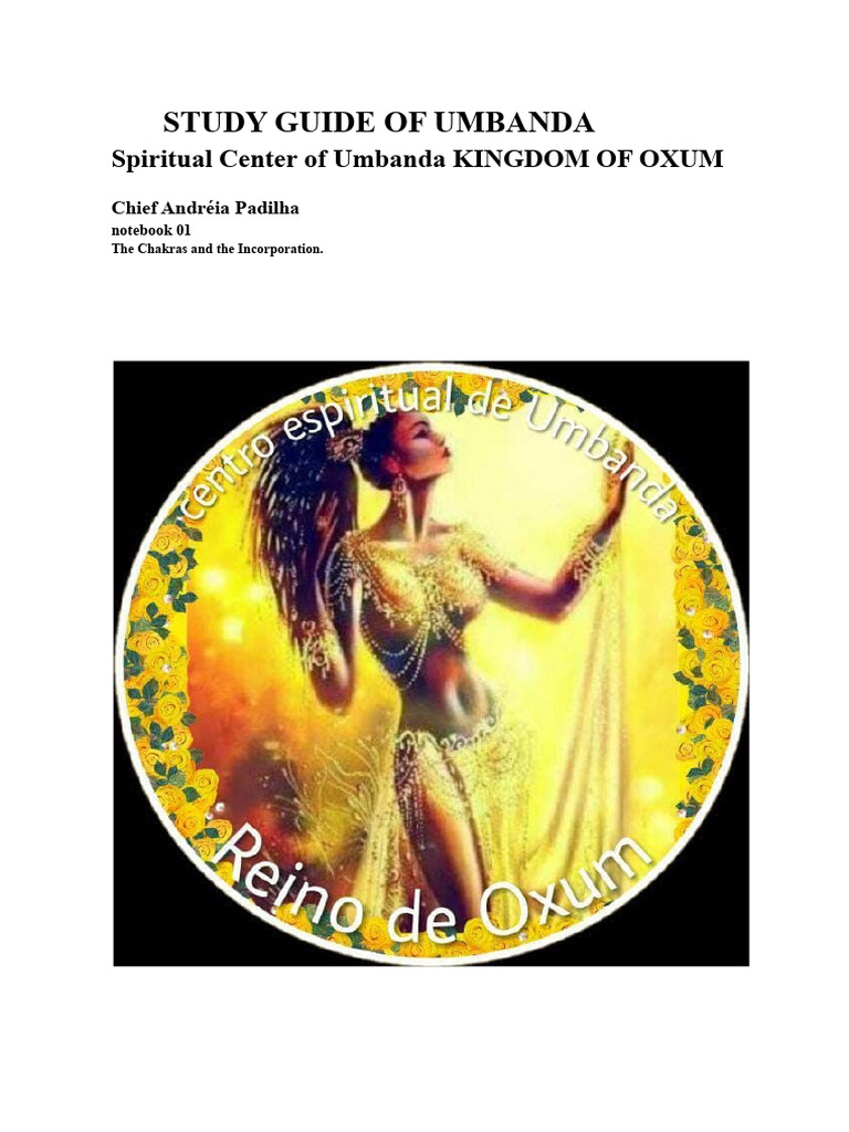 Incorporation and The Chakras - Handout | PDF | Mediumship