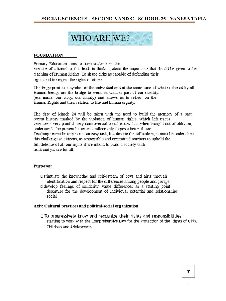 Sequence CS Social 2ND A and C Identity | PDF | Identity Document