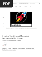 Cara Unduh Dokumen Scribd dengan Mudah | PDF