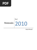 Download Nintendo Strategic Management Plan by Nicole Wetzell SN92627812 doc pdf