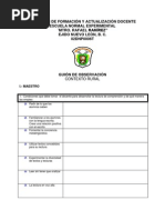 Guion de Observacion Mayo