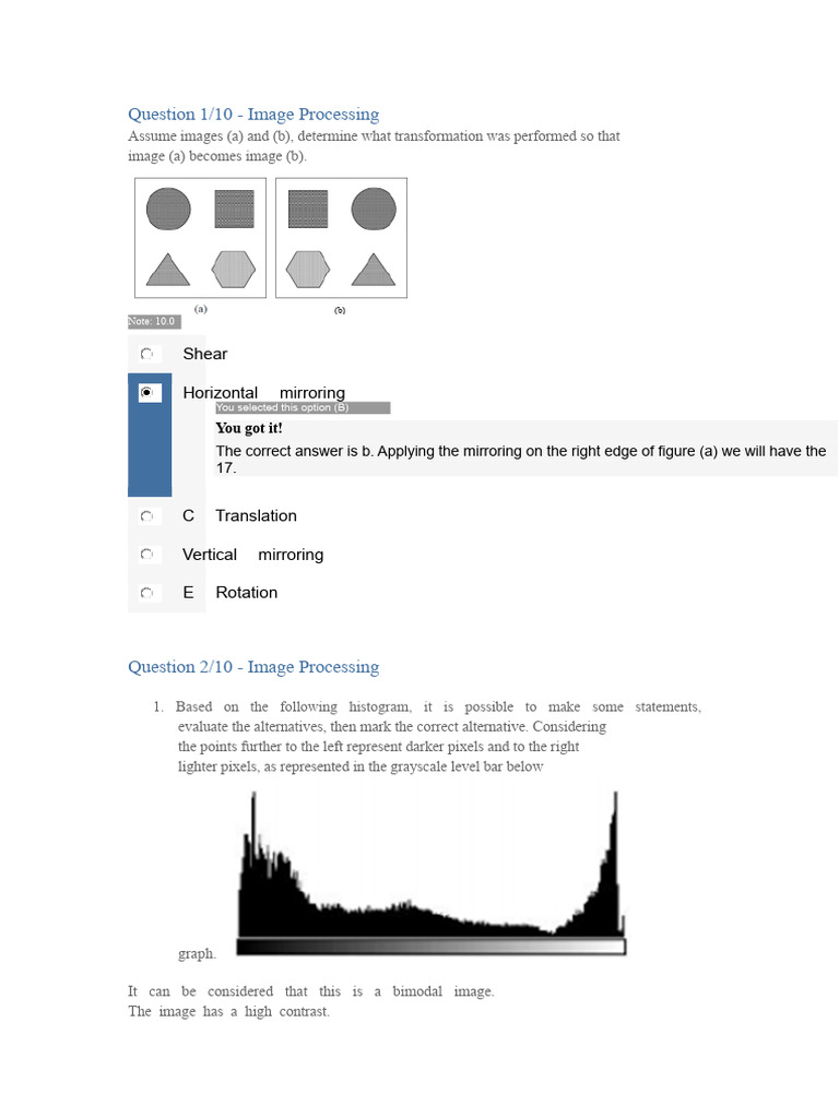 Image Processing | PDF | Cartesian Coordinate System | Signal Processing