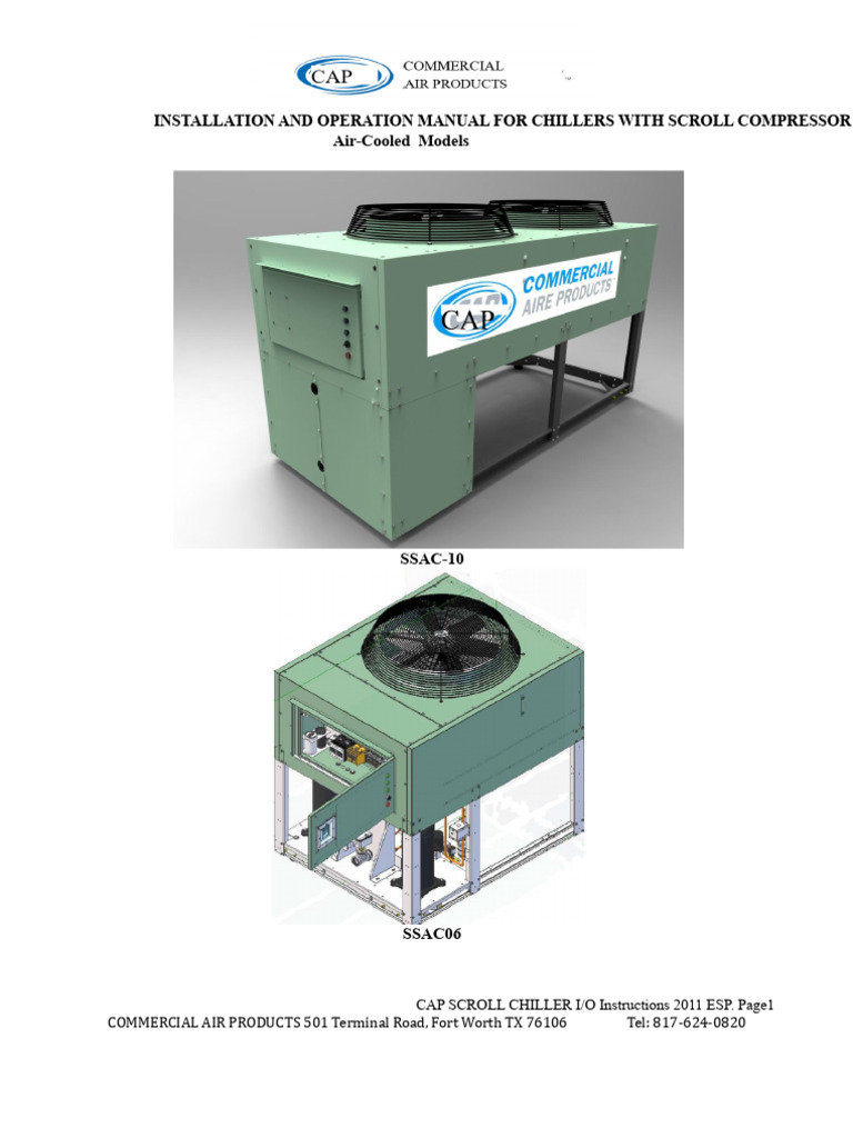 CHILLER | PDF | Air Conditioning | Valve