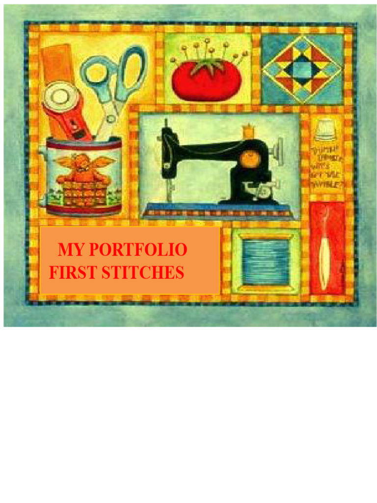 Sewing Machine Portfolio | PDF