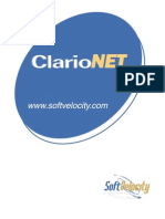 ClarioNET Manual