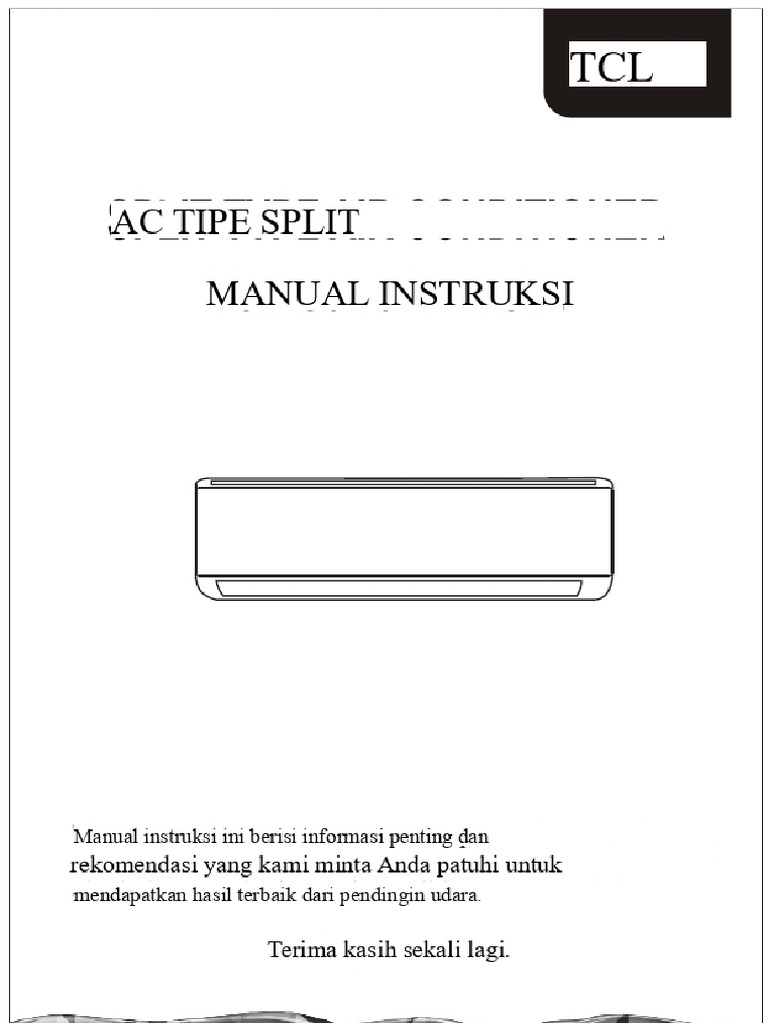 Panduan Instalasi dan Operasi AC | PDF