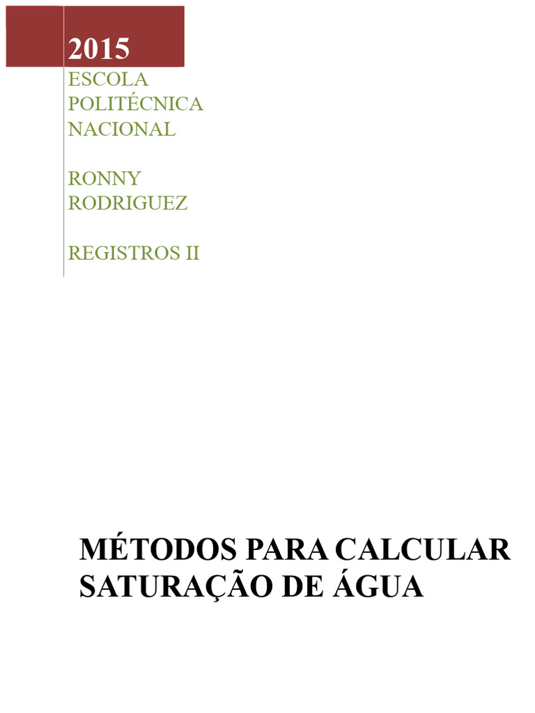 Modelos de Cálculo de SW | PDF