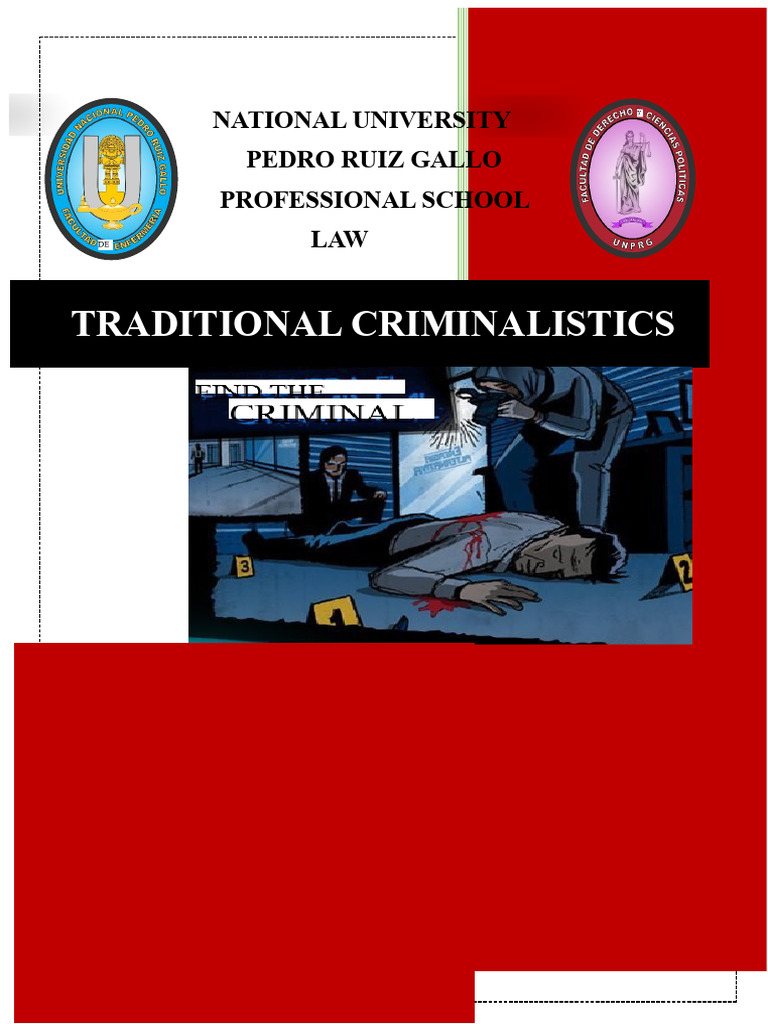 Traditional Criminology | PDF | Crimes | Crime & Violence