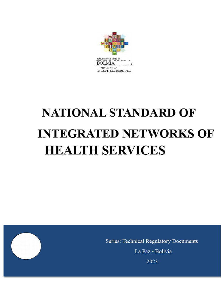 National Standard Integrated Health Services Networks (Preliminary Doc ...