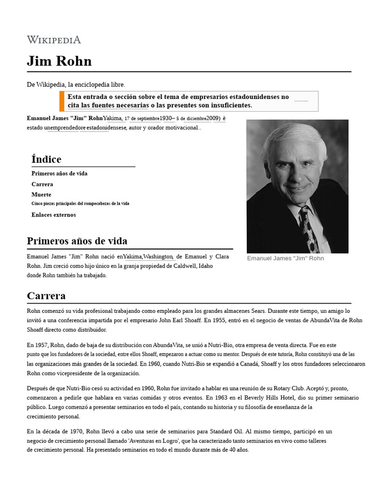 Jim Rohn | PDF