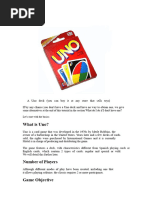 Custom UNO Cards and Rules Ideas | PDF | Gaming | Leisure