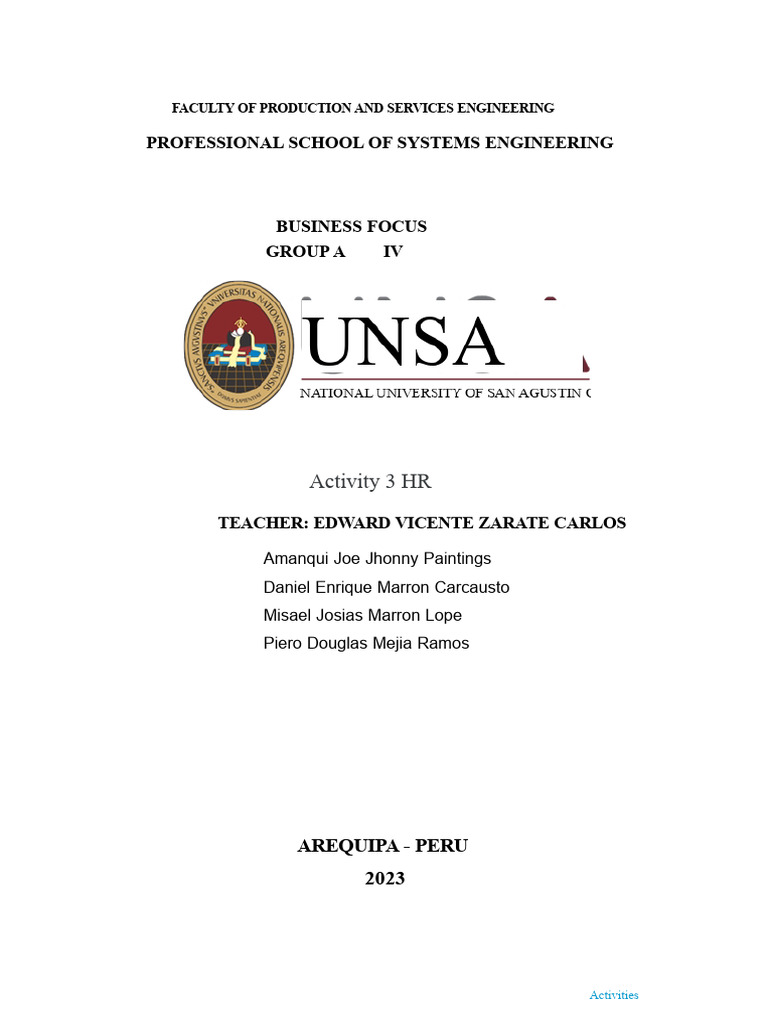 Case Study - Act3 - Group | PDF | Employee Retention | Business Economics